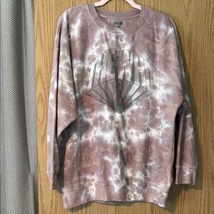 American Eagle Outfitters Mauve Tie-Dye Sweatshirt